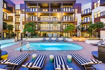 Outside Seating Area at The Rylan Apartments